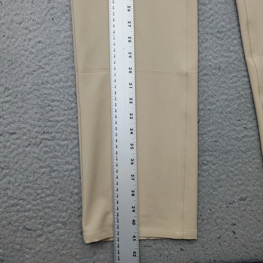 Dunning Golf Chino Pants Mens 36/32 Tan Performance Stretch Quick Dry D7S21P068